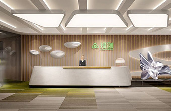 广州市绿创区块链网络有限公司办公室装修设计